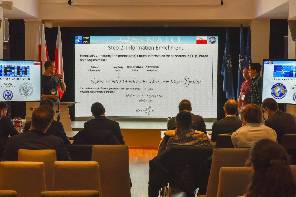 TIDE Hackathon: Pressure-cooking solutions for NATO