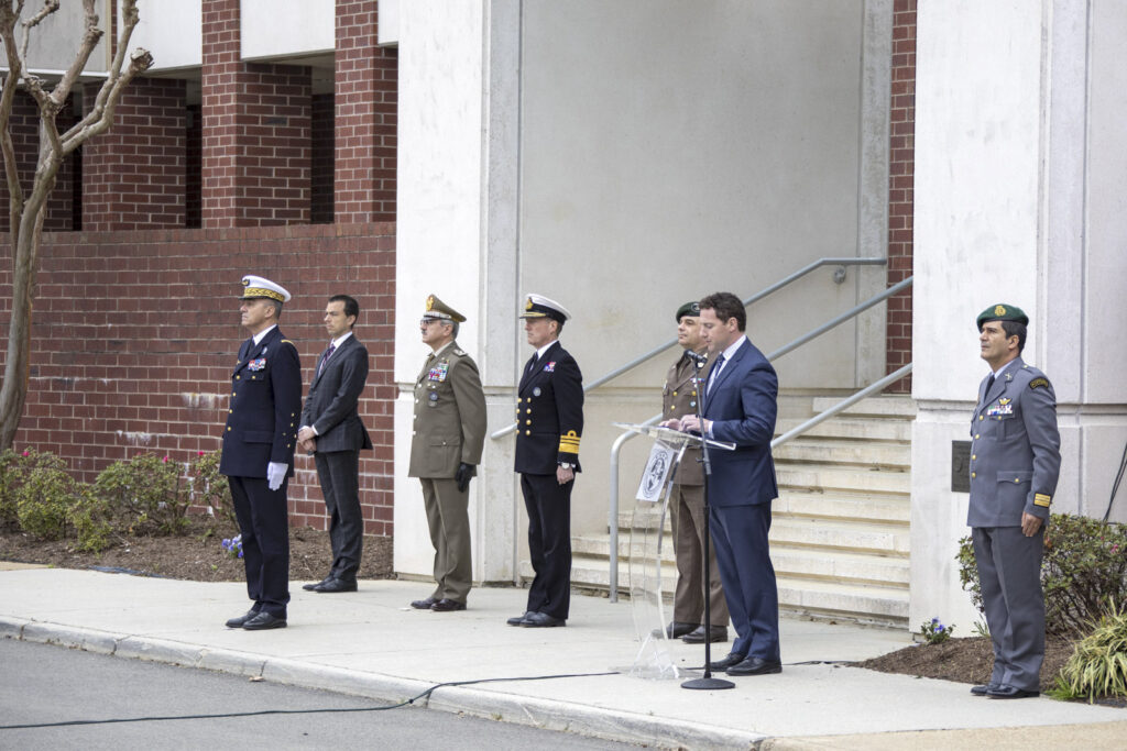 North Atlantic Treaty with the US State Department in Washington, D.C.