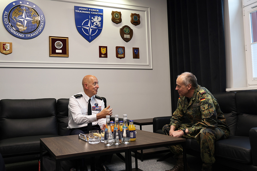Discussions focused on training events and exercises