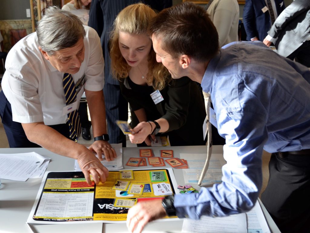 Participants in the Wargame Tutorial: Resilience Wargaming
