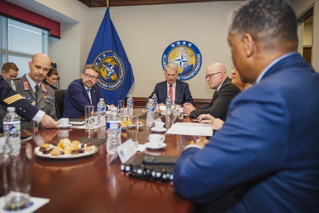 Discusses Accession and Integration with General Lavigne