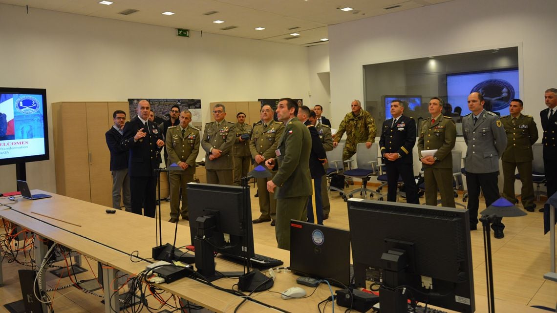 General Lanata Visits Italy