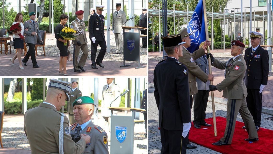 Change of Command at the Joint Force Training Centre