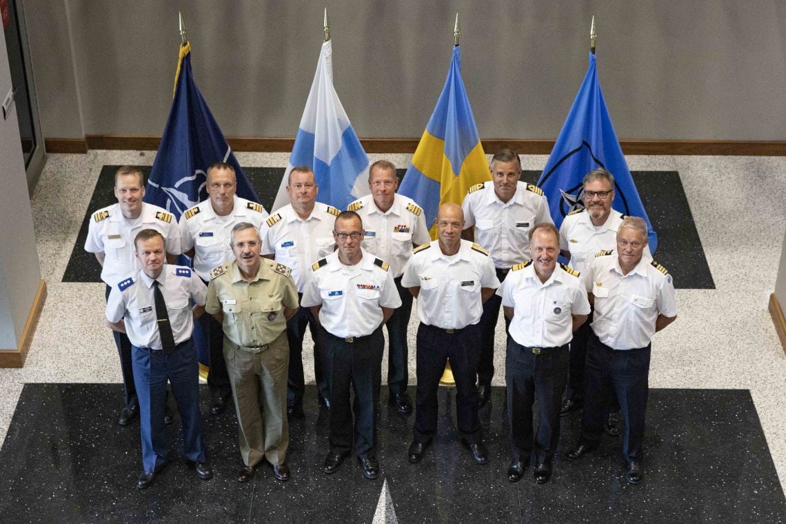 Finnish and Swedish Navy Commanders Visit NATO's Home in North America Finnish and Swedish Navy Commanders Visit NATO's Home in North America