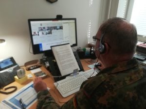 First virtual NRFC Staff Officer Meeting