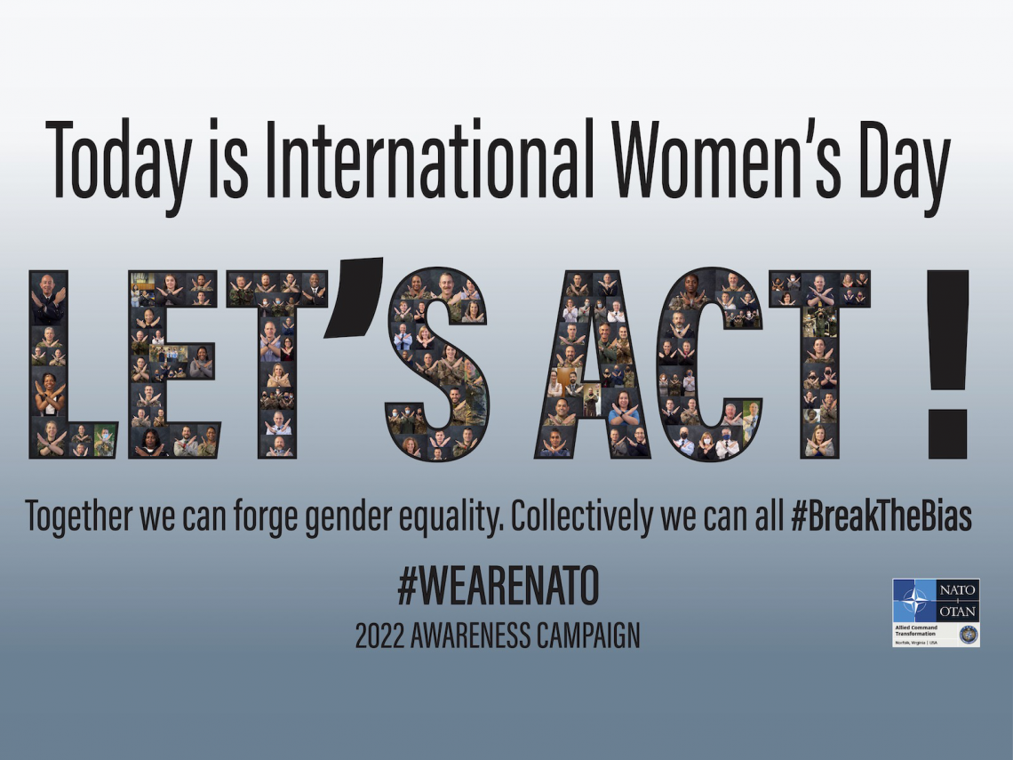 LET’S ACT – 2022 International Women’s Day LET’S ACT – 2022 International Women’s Day