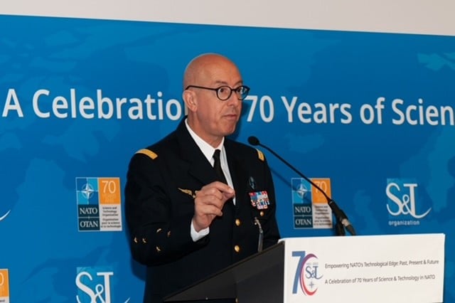 General Lavigne Addresses NATO Scientific Community at the Science and Technology Organization Symposium General Lavigne Addresses NATO Scientific Community at the Science and Technology Organization Symposium