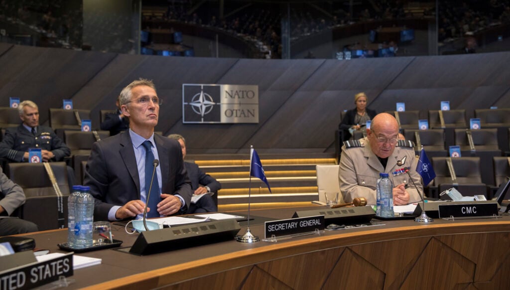Plenary with NATO Secretary General