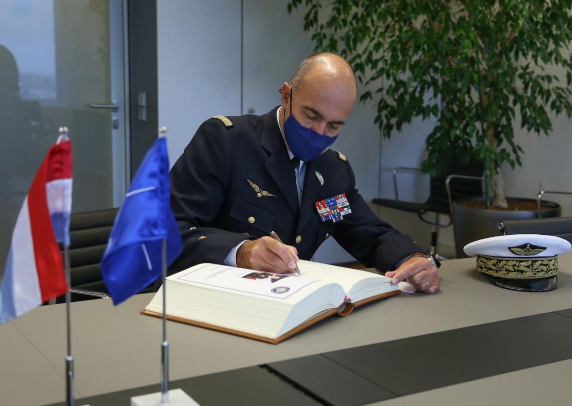 General Lanata Visits Luxembourg