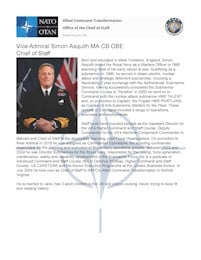 Chief of Staff to Allied Command Transformation